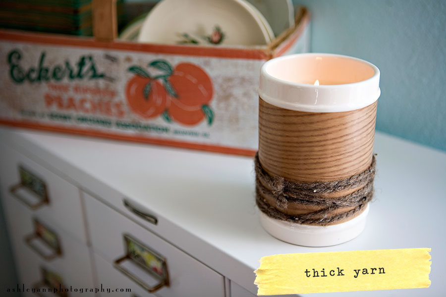 10 photos of a diy {basic Target candle gets a fall makeover