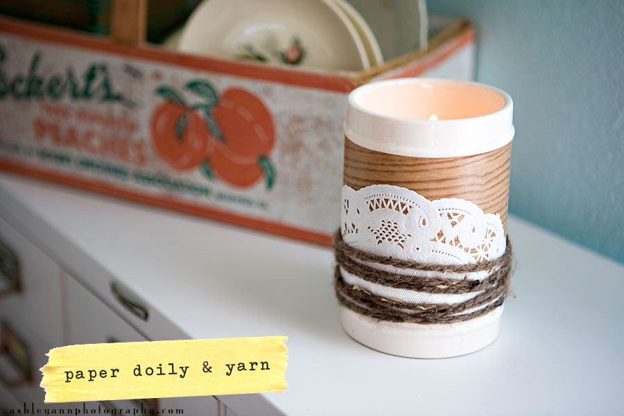 10 photos of a diy {basic Target candle gets a fall makeover