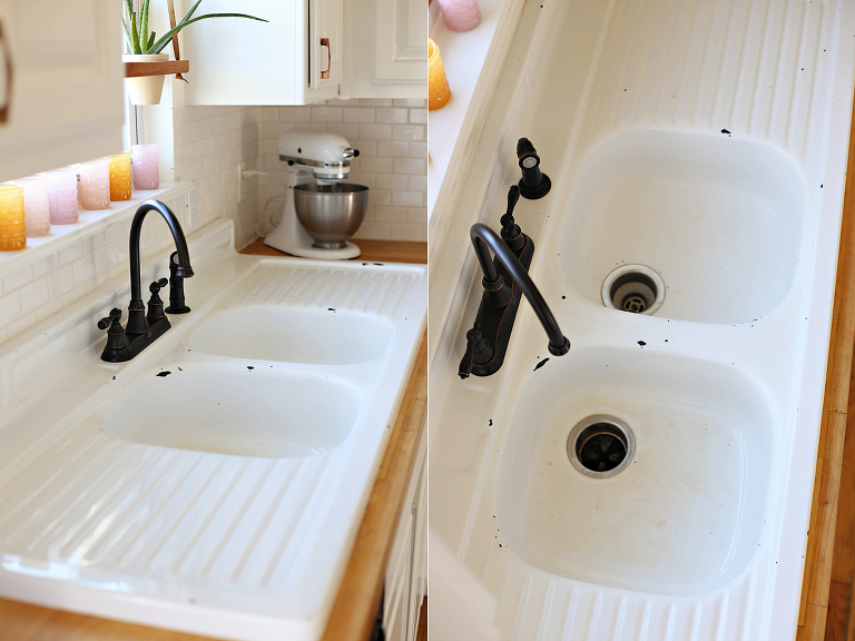 my new sink {an old cast iron} »